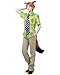 miccostumes Men's Fox Cosplay Costume with Tail Ears Tie(Men M)