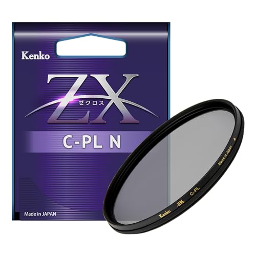Kenko Polfilter ZX C-PL N φ55mm, extrem niedrige Oberflächenreflexion von 0.16-0.2%, antistatische Beschichtung, Schwimmender Rahmen, Hergestellt in Japan, 945520