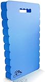 InSassy Garden Kneeler Pad - Kneeling Mat Gardening Baby Bath Work Yoga Exercise & Prayer - High Density Knee Pad, Blue (Largest & Thickest - 22 x 11 x 1 1/2 Inches)