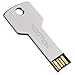 KOOTION 64GB Metal Key Design USB Flash Drive, Metal Key Shaped Memory Stick, USB 2.0 Sliver primary
