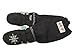 L-Bow Kids Snowflake Cold Weather Waterproof Elbow Length Mittens (Medium (4-7 Yrs), Black)