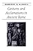 Gestures and Acclamations in Ancient Rome (Ancient Society and History) by 
