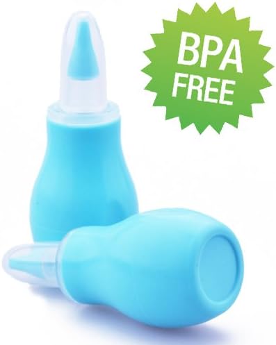 Special Quality Soft Silicone Tip Baby Nasal Aspirator , BPA Free , Baby Nose Suction to Clean Nose Congestion for Infant, Newborn Baby, Children