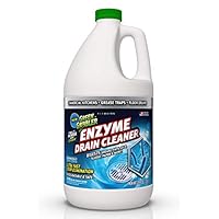 Green Gobbler ENZYMES for Grease Trap & Sewer - Controls Foul Odors & Breaks Down Grease, Paper, Fat & Oil in Sewer Lines, Septic Tanks & Grease Traps (1 Gallon)