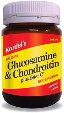 Kordels Glucosamine &amp; Chondroitin + Ester-C - 90 Caps