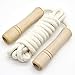 Cotton Jump Rope for Kids - Wooden Handle - Adjustable Cotton Braided Fitness Skipping Rope - Outdoor Fun Activity, Great Party Favor, Exercise Activity …