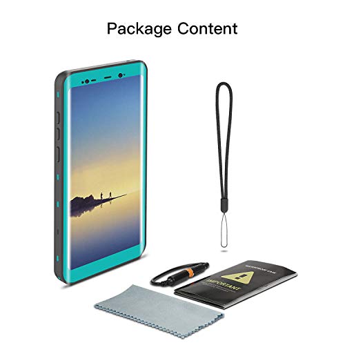 image for Samsung Galaxy Note 8 Waterproof Case, Fansteck IP68 Waterproof/Snowpr