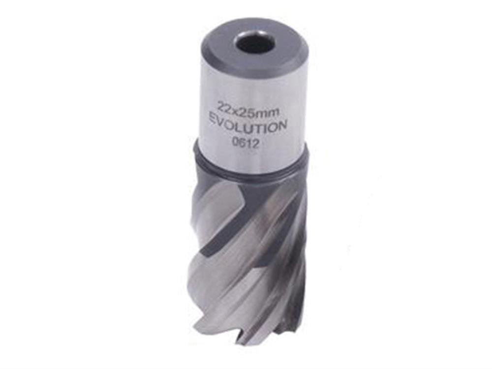 Evolution Power Tools Long Series Broaching Cutter For Magnetic Drill Universal Fitting Mag Drilling Bit 50mm Length x 16 mm Diameter