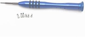 Space Grey Silver Bottom Case Cover Screws+Screwdriver for MacBook pro A1707 2016-2017 A1990 2018-2019 Space Grey Silver Bottom Case Cover Screws (Silver)