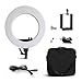 Phone Ring Light Clip on LED Selfie Lights for Laptop Video Conferencing Zoom Circle Webcam Halo Lighting Compatible with iPhone (Warm White)
