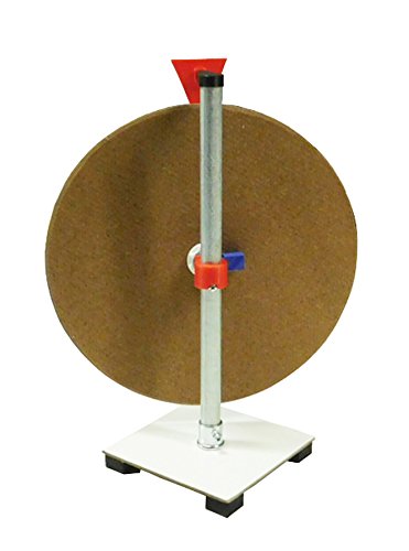 Prize Wheel 12" White Face Dry Erase Kid Safe Pegless Design