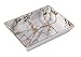 Nordic Golden Striped Marble Plate - Ceramic Jewelry Tray, Ring Holder, Bracelets Plate, Dessert Dish - Perfect for Holding Small Jewelries, Rings, Necklaces, Earrings, Bracelets, Cosmetics, etc.