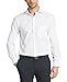 Van Heusen Men's Flex Collar Regular Fit Solid Spread Collar Dress Shirt, White, 16