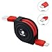 Retractable USB C Cable, Metrans Data Sync 2A Charging Cable Cord for Samsung Note 8/ S8 / S8 Plus Macbook 12