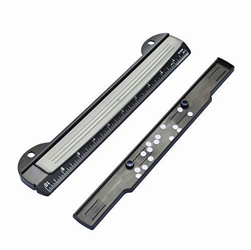 WorkLion 3 Ring Hole Punch for Binder, Portable Puncher, Office Assistant, Black (Renewed)