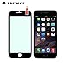Starwood Tempered Glass Screen Protector for iphone 6 plus(Black)