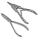 BodyJewelryOnline Ring Plier Body Piercing Tool Kit, Includes [1 Small Ring Opening Plier, 1 Small Ring Closing Plier,Zippered Case Pouch], Stainless Steel, Hypoallergenic, Nickel-free