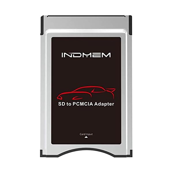 PCMCIA auf SD-Karte Speicherkartenadapter SDHC auf PC-Kartenkonverter Lesegerät für Mercedes Benz S, E, C, GLK, CLS Klasse COMAND APS System Media Player