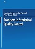 Image de Frontiers in Statistical Quality Control