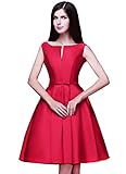 Mori Lady Women's Bridesmaid A-line Evening Gown Party Dress