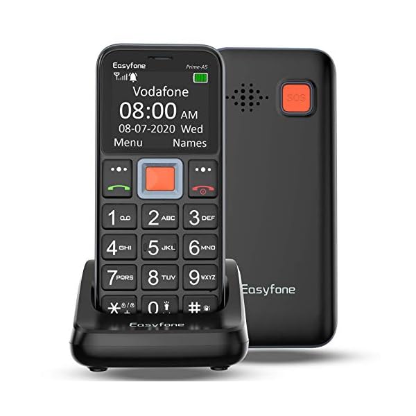 Easyfone-Prime-A5-GSM-Big-Button-Mobile-Phone-Easy-to-Use-Sim-Free-Senior-Cell-Phone-for-Elderly-with-Charging-Dock Easyfone Prime-A5 GSM Big Button Mobile Phone, Easy-to-Use Sim-Free Senior Cell Phone for Elderly with Charging Dock