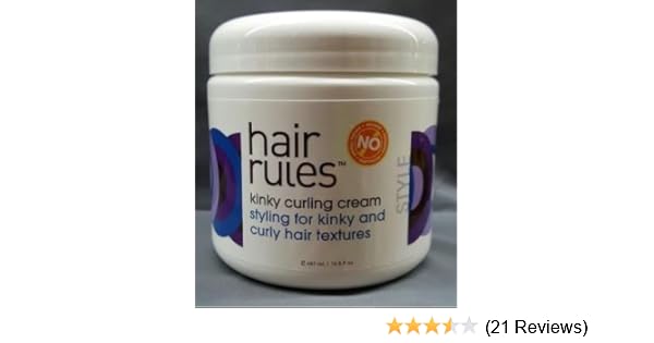 Amazon Com Hair Rules Kinky Curling Cream 16 Oz Curl