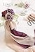 Ling's moment Handmade Burgundy Chiffon Silk Ribbon 4.5