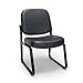 OFM 405-VAM Armless Guest and Reception Chair, Vinyl, Navy