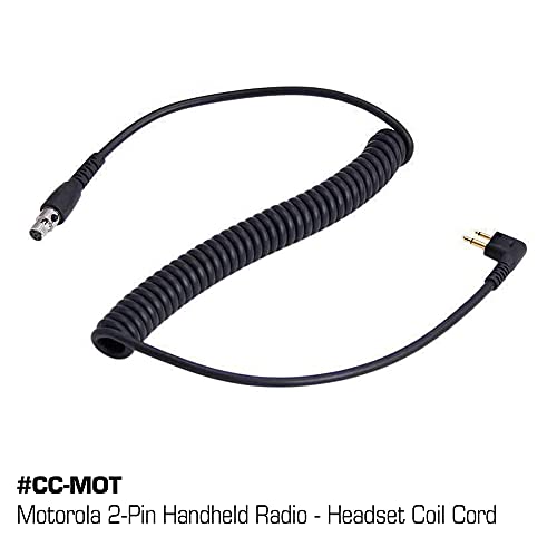 Rugged Radios H41CF Carbon Fiber Style Behind The Head Two Way Radio