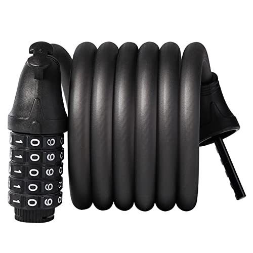 Bike Cable Lock 5 Digit Password Security