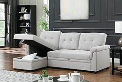 Lilola Home Lucca Light Gray Linen Reversible