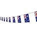 TSMD 100 Feet Australia Australian Flag 76Pcs Indoor/Outdoor National Country Flags,Party Decorations for Olympics,World Cup,Bar,Sports Event,International Festival(8.2