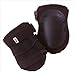 ALTA 50410 AltaFLEX Knee Protector Pad, Black Cordura Nylon Fabric, AltaGrip Fastening, Flexible Cap, Long, Black