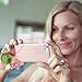 Dreem Fibonacci 2-in-1 Wallet-Case for iPhone 8-Plus & 7-Plus, Magnetic Detachable PC Slim-Case, Luxury Vegan Leather, RFID Protection, Smart 2-Way Stand, Gift-Box - Rose-Gold