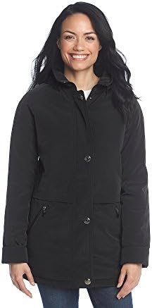 Forecaster Faux Silk Capelet Coat X-Large