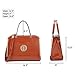 Women Fashion Satchel Handbags with Wallet Designer Briefcase Purse Large Tote Bag Shoulder Bag for Ladies (04-6900-Black)