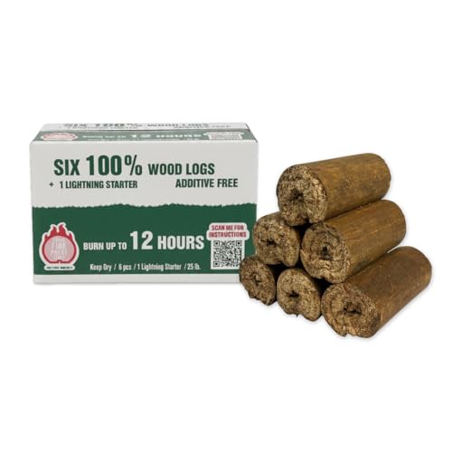 Home Fire Prest Long-Lasting Logs