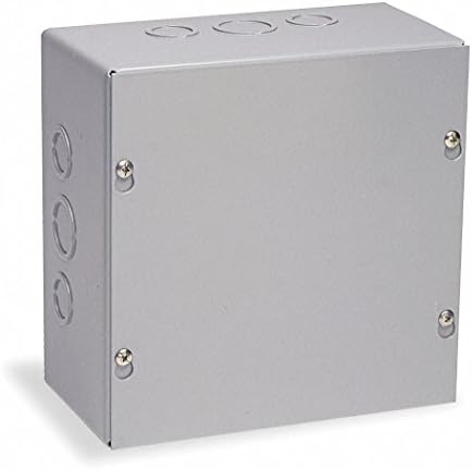 Junc Box Enclsr, Mtlic, 6In.Hx 6In.Wx4In.D