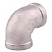 Cast Pipe Fitting 90 Degree Elbow - 1/2 '' NPT Female Threaded Pipe Fitting Stainless Steel 304