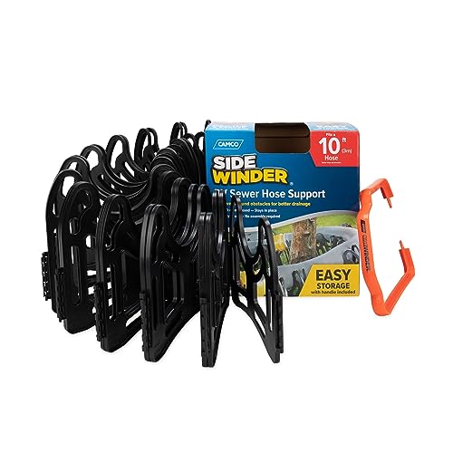 Camco Sidewinder 10Ft Camper/RV Sewer Hose Support Telescoping