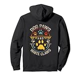 Vintage Dog Paws And White Claws Pet Lovers