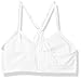 MaidenformGirlsSeamless Ruched Crop With Lace BandWhiteLarge