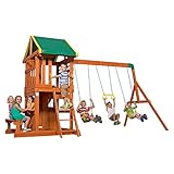 oakmont wooden swing set