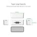 NTONPOWER Cable Management Box Cord Organizer Box Power Strip Cover with Phone Tablet Holder Stand 17 X 7.1 X 6.3 inches Super Large Hide Cable Box for Home Office Desktop Entertainment Center - Gray