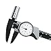 QST EXPRESS Dial Calliper Shockproof Plastic Vernier Calliper Metric Micrometre 4 Way Gauge Measuring Tool