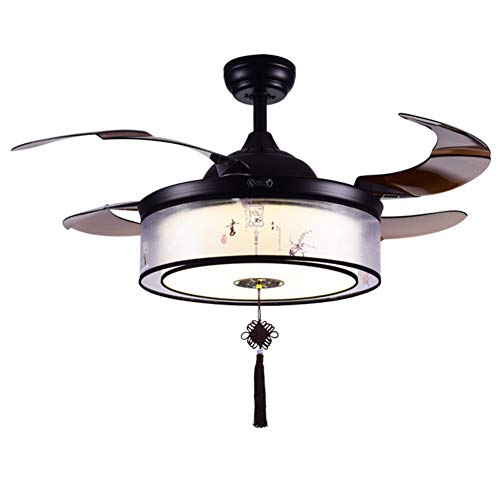 Invisible Ceiling Fan Light Led Three Color Dimming Ceiling Fan