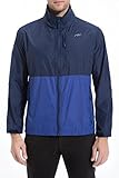 Trailside Supply Co. Men's Standard Water-Resistant Nylon Windbreaker Front-Zip up Jacket