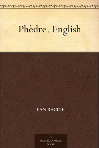 Phèdre. English