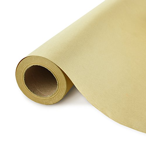 Kraft Paper Roll 30"x 1200" (100ft) Jumbo Sized, Premium, No
