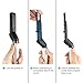 Electric Comb for Men, LARMHOI Hair and Beard Straightening Styler Brush with Side Hair Detangling, Curly Hair Straightening, Hair Straightening Comb for Men Hair Styling
